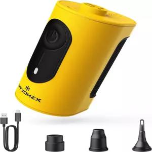 인플레이터용 휴대용 공기 펌프 4000mAh 초고속 매트리스 고급 방열 기능 3 노즐 전동 수면 패드용 팽창