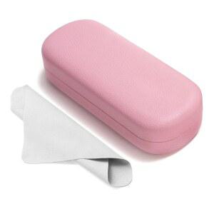 Marvolia 안경 케이스 대형 하드 쉘 PU 가죽 보호 선글라스