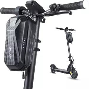 CHICLEW 휴대용 전동 스쿠터 가방 2L/3L 대용량 퀵 릴리스 보관 방수 전면 핸들바 지갑 도구