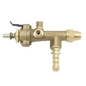 구리 세 기어 가스 히터 제어 밸브 화재 구덩이 불꽃 실패 장치 솔레노이드 부품 스위치