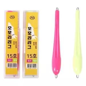 tj코리아 오모리 리그 봉돌 15호 한치 오징어 싱커 오모리리그