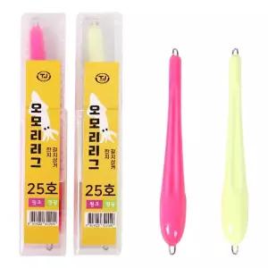 tj코리아 오모리 리그 봉돌 25호 한치 오징어 추 싱커 오모리리그.오모리