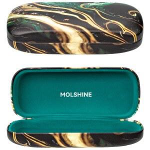 몰샤인 하드쉘 선글라스 케이스, 클래식 대형 안경 케이스 여성 남성용,