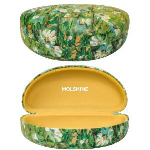 몰샤인 하드쉘 선글라스 케이스, 여성용 대형 안경 케이스 남성용 오버사이즈