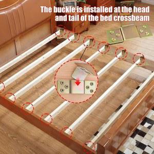헤비 듀티 메탈 침대 연결 지지대 키트 브래킷 소파 코너 하드웨어 나무 프레임 가구용 침대 레일
