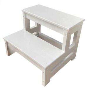 보조계단 씻기 실내 미도색 미끄럼 우드 발걸이 플라스틱 발받침대 단 XX