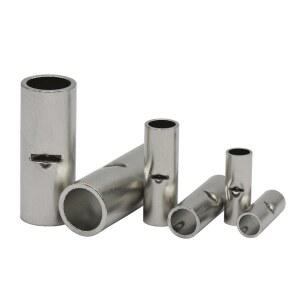 BN3 5 BN5 BN8 BN14 14 6 AWG 구리 와이어 케이블 연결 압착 슬리브 관형 페룰 러그 커넥터 튜브 버트 스플라이스 터미널