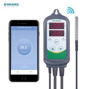 INKBIRD ITC-308-Wifi 온도 컨트롤러 홈브루잉, 종자 심기용 듀얼 릴레이 출력 무선 스마트 디지털 조절기
