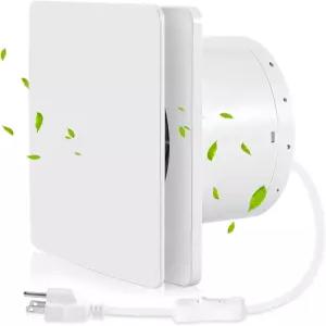 전면 패널이 있는 팬스펙스 6인치 욕실 배기 창문 또는 벽걸이용 통풍 17W 저소비로 1.0초 조용함