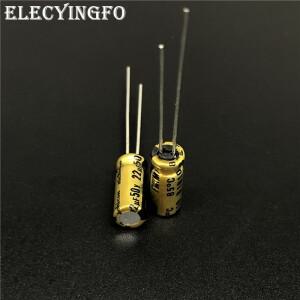 니치콘 FW 시리즈 5x11mm 50V22uF HiFi 오디오 커패시터, 22 미크로포맷 50V 10pcs