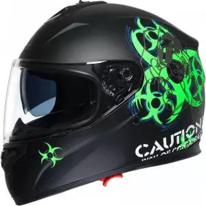 TRIGANE 전면 모터사이클 헬멧 성인 남녀용 듀얼 바이저 훈제 선쉴드 DOT 승인