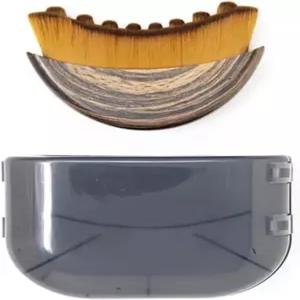 림프 윤곽 얼굴 및 바디 브러시 배액 마사지기 드라이 브러싱 페이스 턱 턱선 조각 피부에 정확하게 맞도록