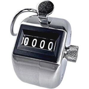 템플턴 프로 TMP-4H 휴대용 집계 카운터 4자리 | 일본산 전문 클리커 카운터, 0-99999 카운트 산업용 등급 사람 랩 피치 500만 클릭 이상 평점