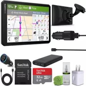 Garmin Dezl OTR720 GPS 트럭 내비게이터 7인치 대형 디스플레이 터치스크린 32GB SD 메모리 카드 LCD 청소