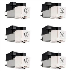 A49T 6Pcs AT3600L 스타일러스 LP 비닐 레코드 플레이어 AT-LP60 턴테이블 축음기 Platenspeler 용 바늘