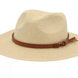 바캉스룩 필수템 라탄 페도라 중절모 자외선차단 신사모자