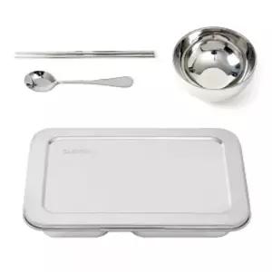 [하프클럽/브이와이]식판 풀세트(뚜껑)(대)배식판 4구