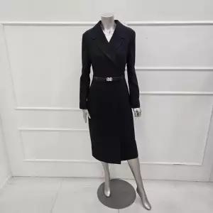 [미니멈]MYDAWO0140BK 카라넥 H라인 원피스