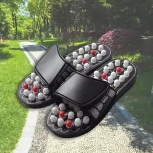 지압 거실화 슬리퍼 건강 층간소음 실내화 완화 붓기 방지 모두팜