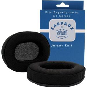 베이어다이나믹 DT 770 프로, DT 990 프로용 데코니 오디오 헤드폰 이어패드 | 프리미엄 교체 이어패드 메모리 폼 쿠션 | 저지 니트