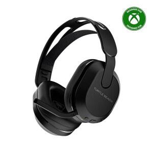 터틀 비치 스텔스 500 무선 게이밍 헤드셋 S용 라이선스 XBOX ONE BLUETOOTH PC 모바일 40시간 배터리 메모리 쿠션 플립 뮤트 마이크 블랙과 호환 가능