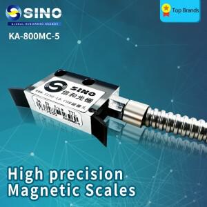 SINO 마그네틱 체중계 테이프 센서 리더 헤드  선형 변위 해상도 0.005mm  자석 스트립 포함  KA800MC