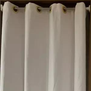 커튼 아일렛 아이보리 방 문 공간분리 가림천 가리개 200cm [mAD639B]
