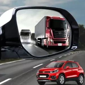 트랙스 차동차 자동차 사이드 사각지대 보조 백 밀러 교체 광곽 [mFH7MHM]