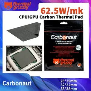 Thermal Grizzly Carbonaut 0.2mm 탄소 열 패드 비접착성 유연한 재사용 가능한 CPU/GPU/PS4/마더보드