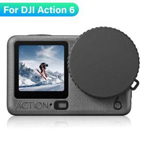 오스모 액션 6 카메라 커버 미끄럼 방지 실리콘 방진 보호 케이스 캡 액세서리용