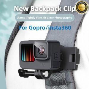 360도 백팩 어깨끈 마운트 ° 회전식 베이스 Hero98765insta360oner용 조절 가능한 액션 카메라 스트랩 홀