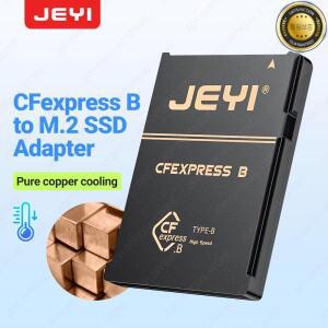JEYI 2230 M.2 NVMe SSD CFE 타입 B 순수 구리 어댑터 확장 메모리 CFexpress 카드 니콘 Z6 캐논 R3 R5C 용