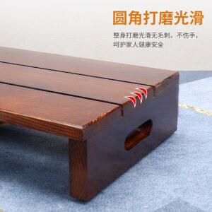 발받침 와이드 발디딤대 나무사랑 트랜스폼 50x높이 원목받침대 와이드발디딤대 욕실