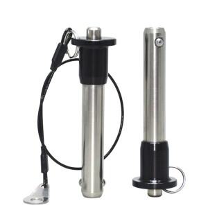 Dia 3/4/5/6/8스테인레스 스틸 퀵 잠금 핀 풀 릴리스 자동 볼 길이 10-100mm