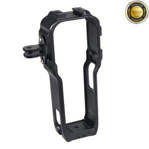 Insta360 One RS 1인치 360 파노라마 카메라 보호 하우징 프레임용 금속 케이지 콜드 슈 마운트 수평 수직