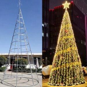 6M 크리스마스트리 광장 백화점 펜션 크리스마스 포토존 행사 트리