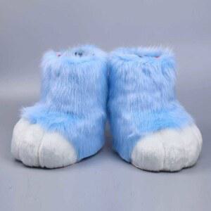 인형탈 신발 동물옷 분장 털슬리퍼 코스프레 슈트 의상 발 고양이