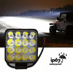 5만시간 ip67 85mm 미니형 12v 24v 48와트 써치라이트 휴대용