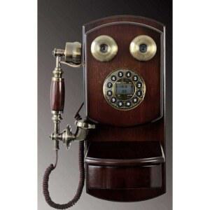 벽걸이 빈티지 전화기 인테리어 터치톤 레트로 발신자 표준