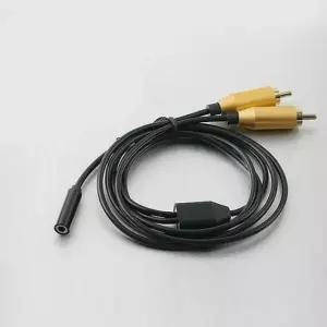 스테레오 젠더 y형 3.5f 2포트 변환 rca케이블