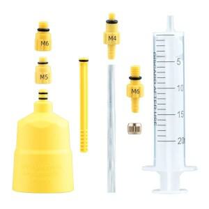 굿테이스트 XOD 시리즈 디스크 시스템용 자전거 유압 브레이크 오일링 툴 키트 (미네랄 EZmtb M315 도구)