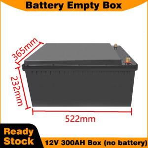 리튬인산스틸 배터리용 12V 300AH 빈 박스  태양광 시스템 저장용 플라스틱 미포함 리튬이온