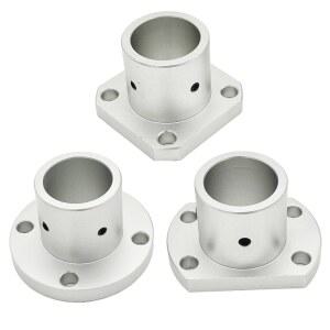 가이드 플랜지 샤프트 지지 베이스 선형 고정 브래킷 로드 홀더 마운트 커넥터 8mm 10mm 12mm 16mm 20mm 25mm 30mm 35mm 40/50mm