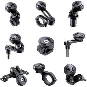 접이식브라켓 휴대폰 거치대 트리플 트리 포크 마운트 클러치 지원 오토바이 스탠드 미러 내비게이션 핸들바 브래킷