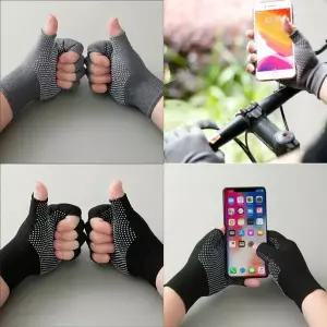 bns 작업용 아웃도어 엠보싱 반장갑 1개(색상 택1)