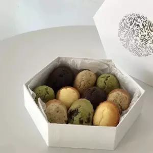 답례 선물상자 곶감 단지 포장박스 디저트 한과 케이스 육각 다과 쿠키함