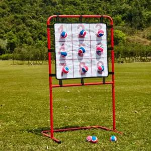 야외 표적놀이 던지기 공던지기 캐치볼 훈련용 끈끈이 맞추기 스포츠 게임