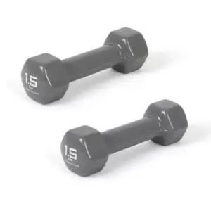 컬러아령 KS 팔근력 강화에 효과적인 미용아령 X 2개입 1.5KG