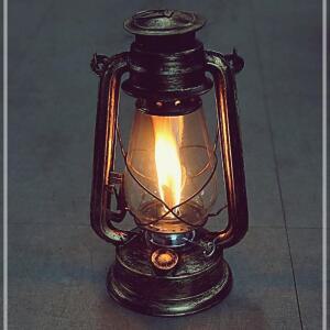 빈티지 특대형 파라핀 오일랜턴