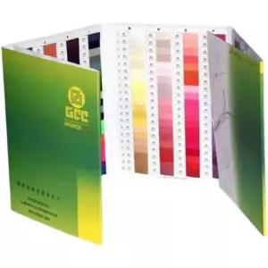 컬러 가이드북 칼라차트 샘플 색상견본 표준 팬톤 매칭 디자인 카드 색견본집